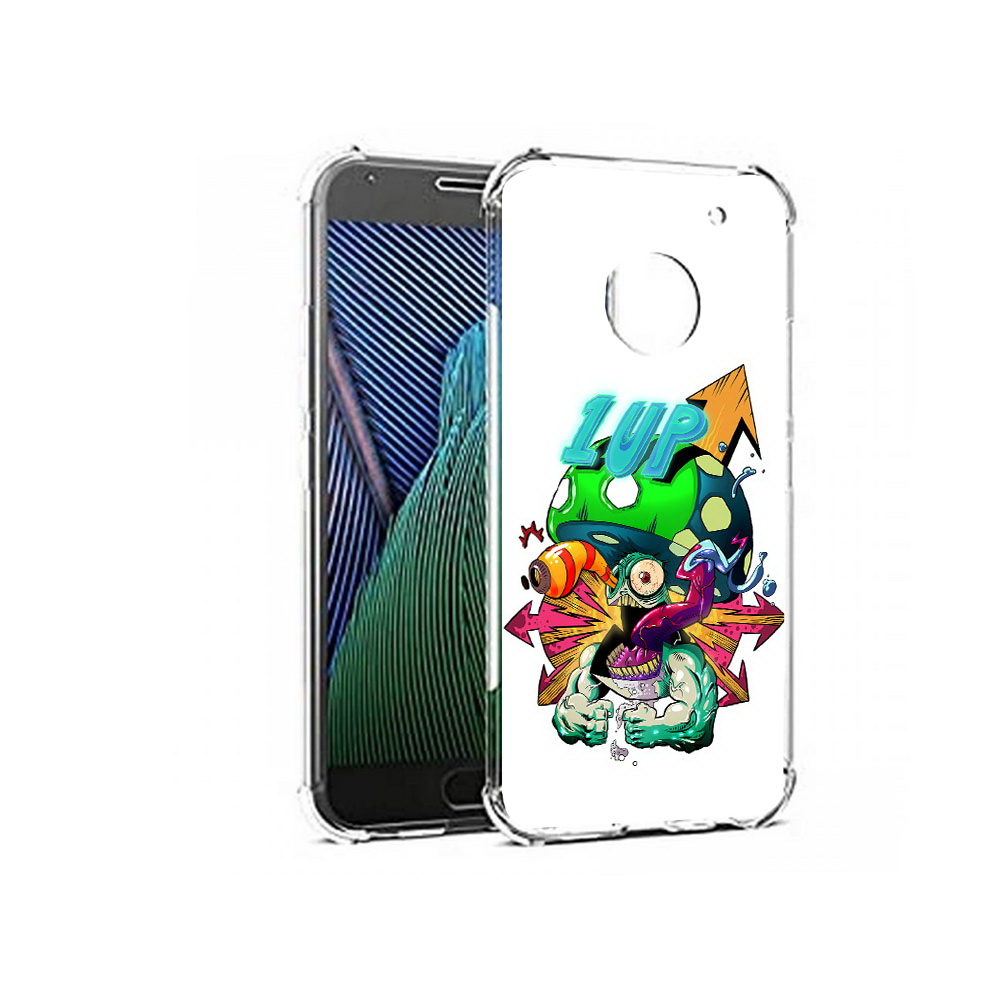 

Чехол MyPads Tocco для Motorola Moto G5 сильный гриб абстракция (PT67504.367.599), Прозрачный, Tocco