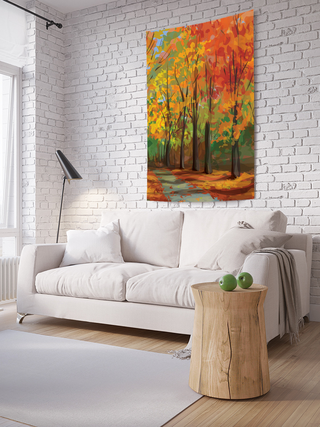 

Вертикальное фотопанно на стену JoyArty Октябрьская аллея 150x200 см, Октябрьская аллея