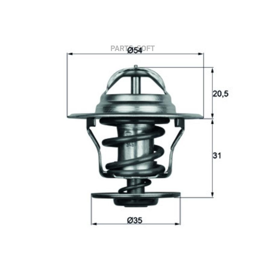

Термостат Mahle/Knecht Tx1587D