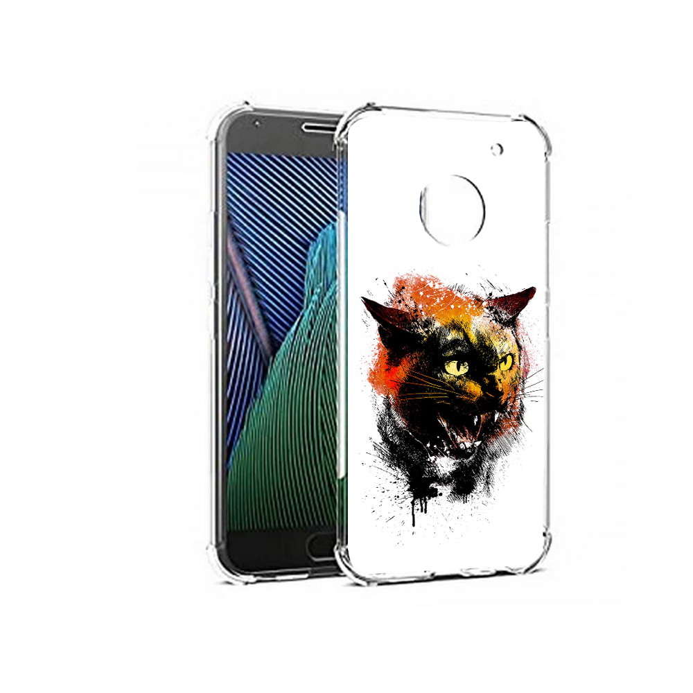 

Чехол MyPads Tocco для Motorola Moto G5 сиамский кот (PT67504.367.598), Прозрачный, Tocco