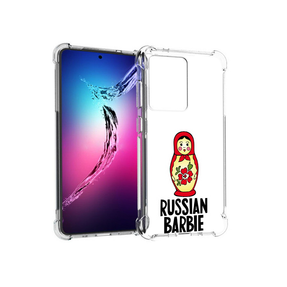 

Чехол MyPads Tocco для Samsung Galaxy S20+ матрешка (PT141343.495.459), Прозрачный, Tocco