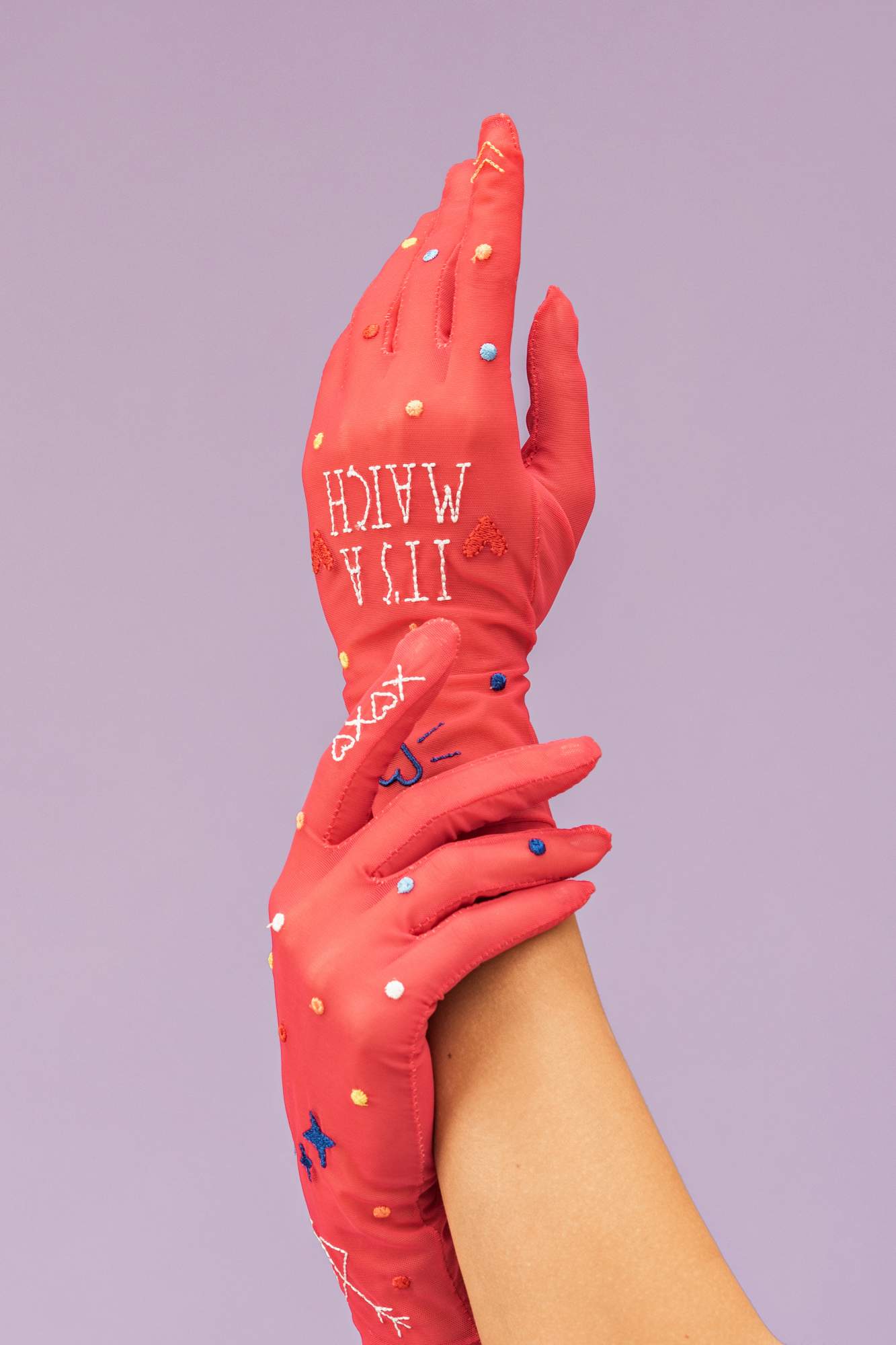 

Перчатки женские GloveMe 1024 розовые, Розовый, 1024
