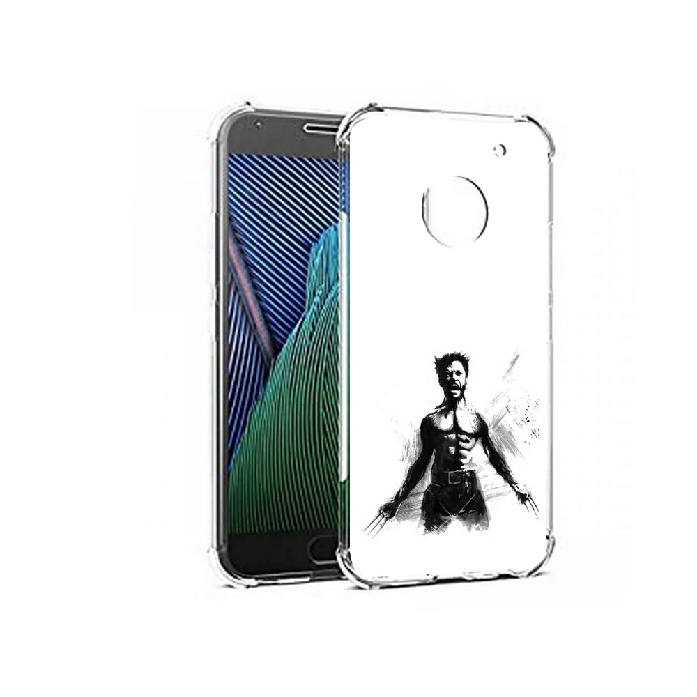 

Чехол MyPads Tocco для Motorola Moto G5 росомаха (PT67504.367.587), Прозрачный, Tocco