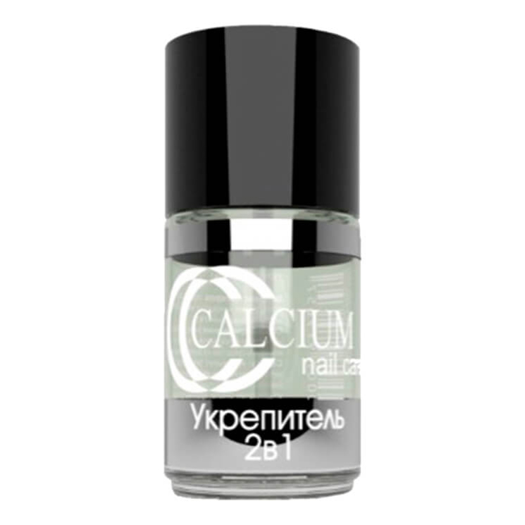

Укрепитель для ногтей Calcium nail care 2 в 1 прозрачный 11 мл