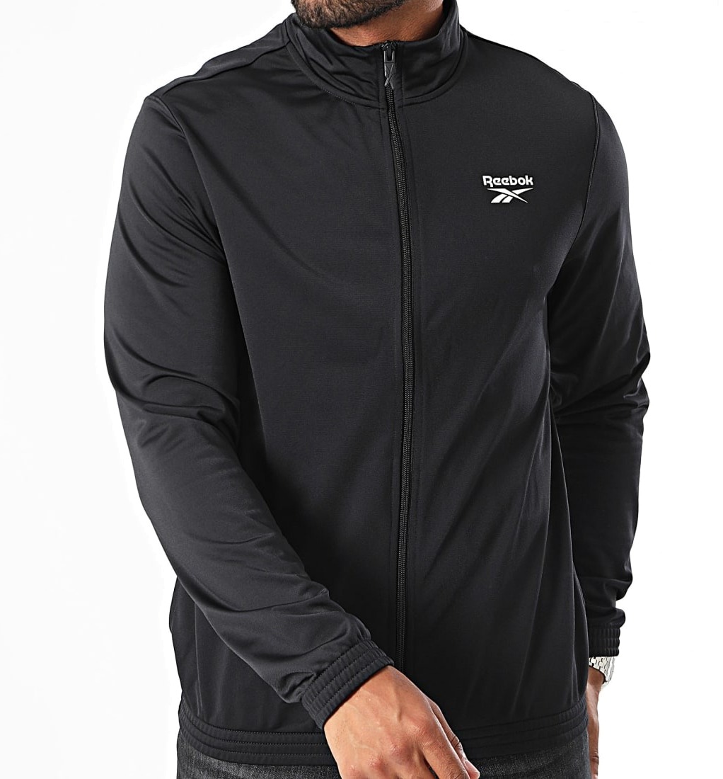 Олимпийка мужская Reebok RI SMALL LOGO KNIT TRACKTOP черная S