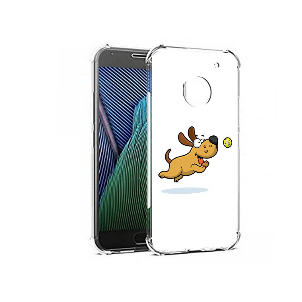 

Чехол MyPads Tocco для Motorola Moto G5 пёсик (PT67504.367.563), Прозрачный, Tocco