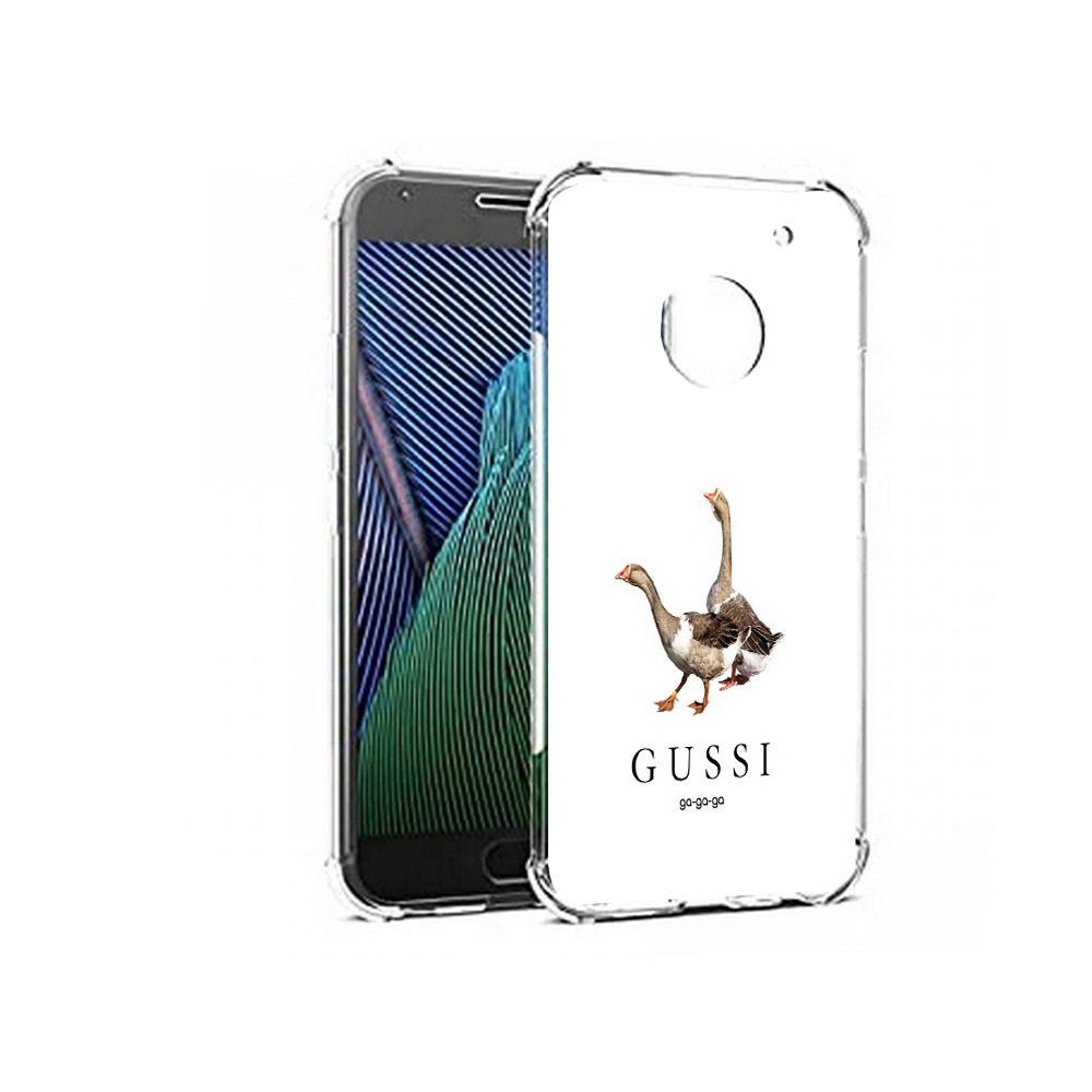 

Чехол MyPads Tocco для Motorola Moto G5 Гусси бренд (PT67504.367.56), Прозрачный, Tocco