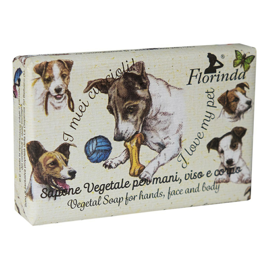 Туалетное мыло Florinda Florinda I Love my Pet Soap Lavender с экстрактом лаванды 50 г