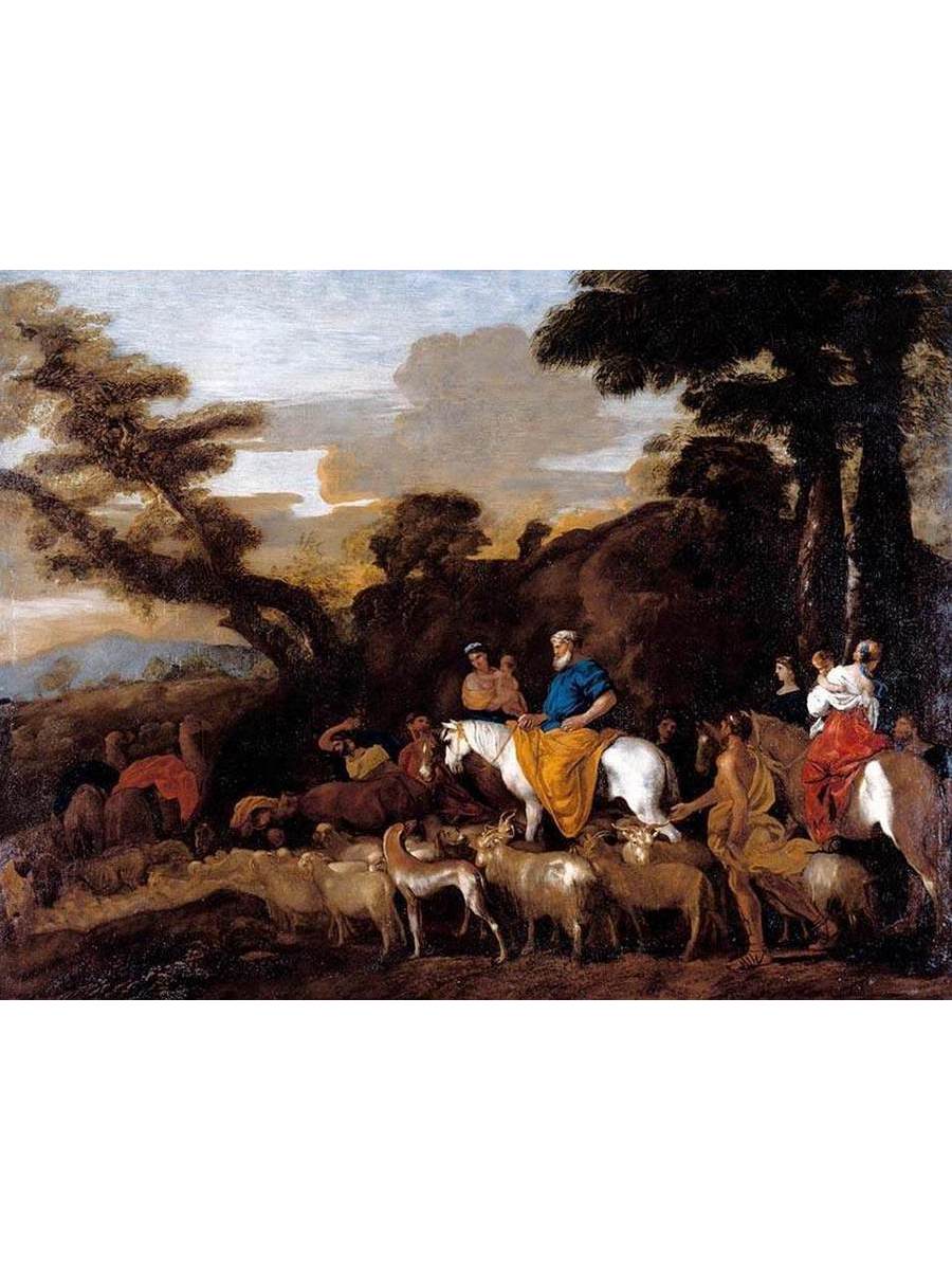 

Постер DRABS A2 Джованни Бенедетто Кастильоне Jacob Leading the Flocks of Laban