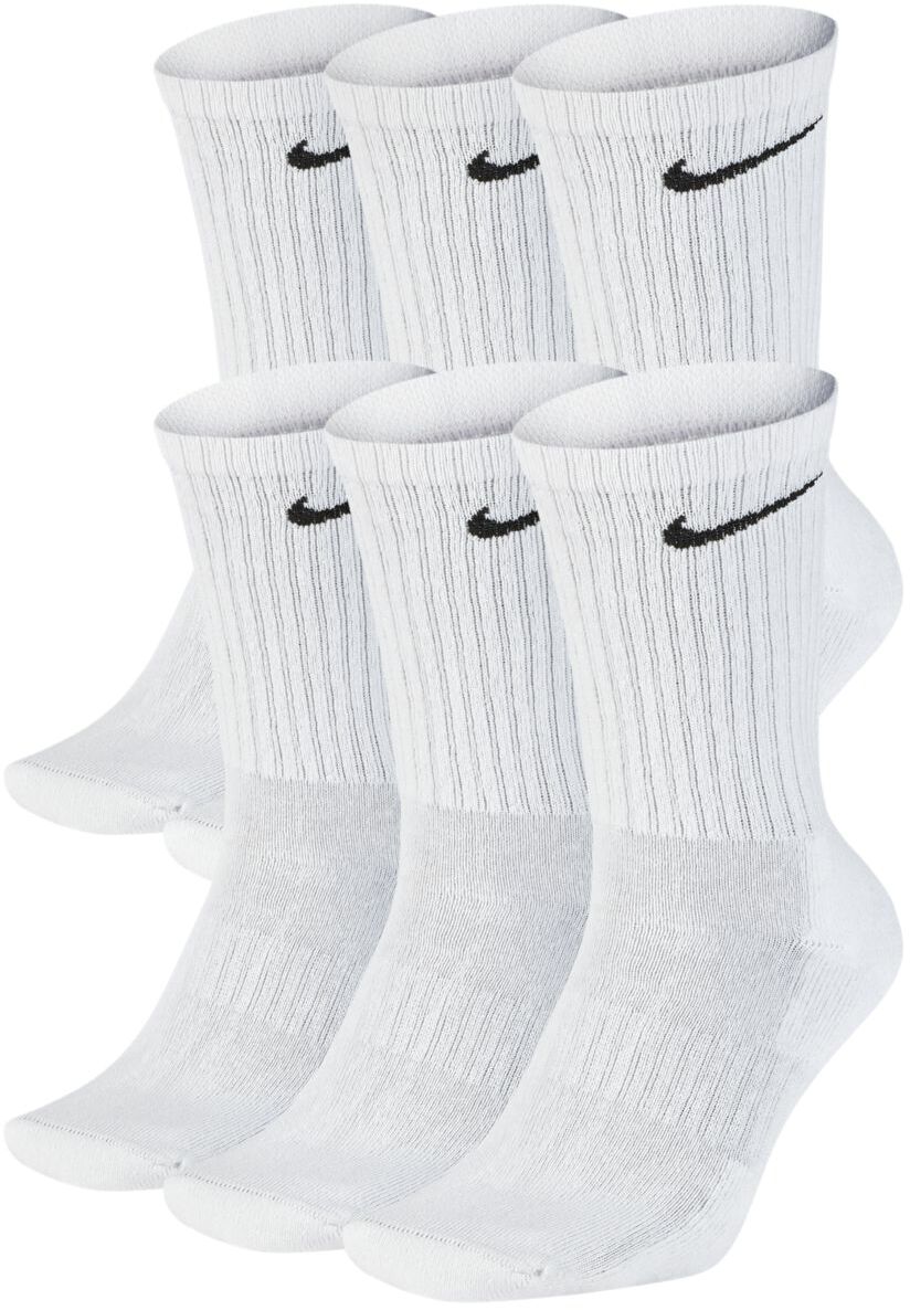 

Комплект носков мужских Nike Everyday Cushion Crew Socks белых XL, Белый, Everyday Cushion Crew Socks