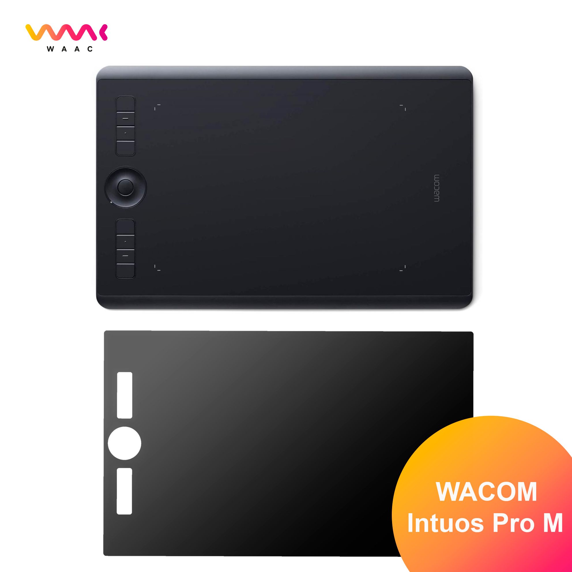 

Защитная пленка WAAC для Wacom Intuos Pro Medium (PTH-660), Черный