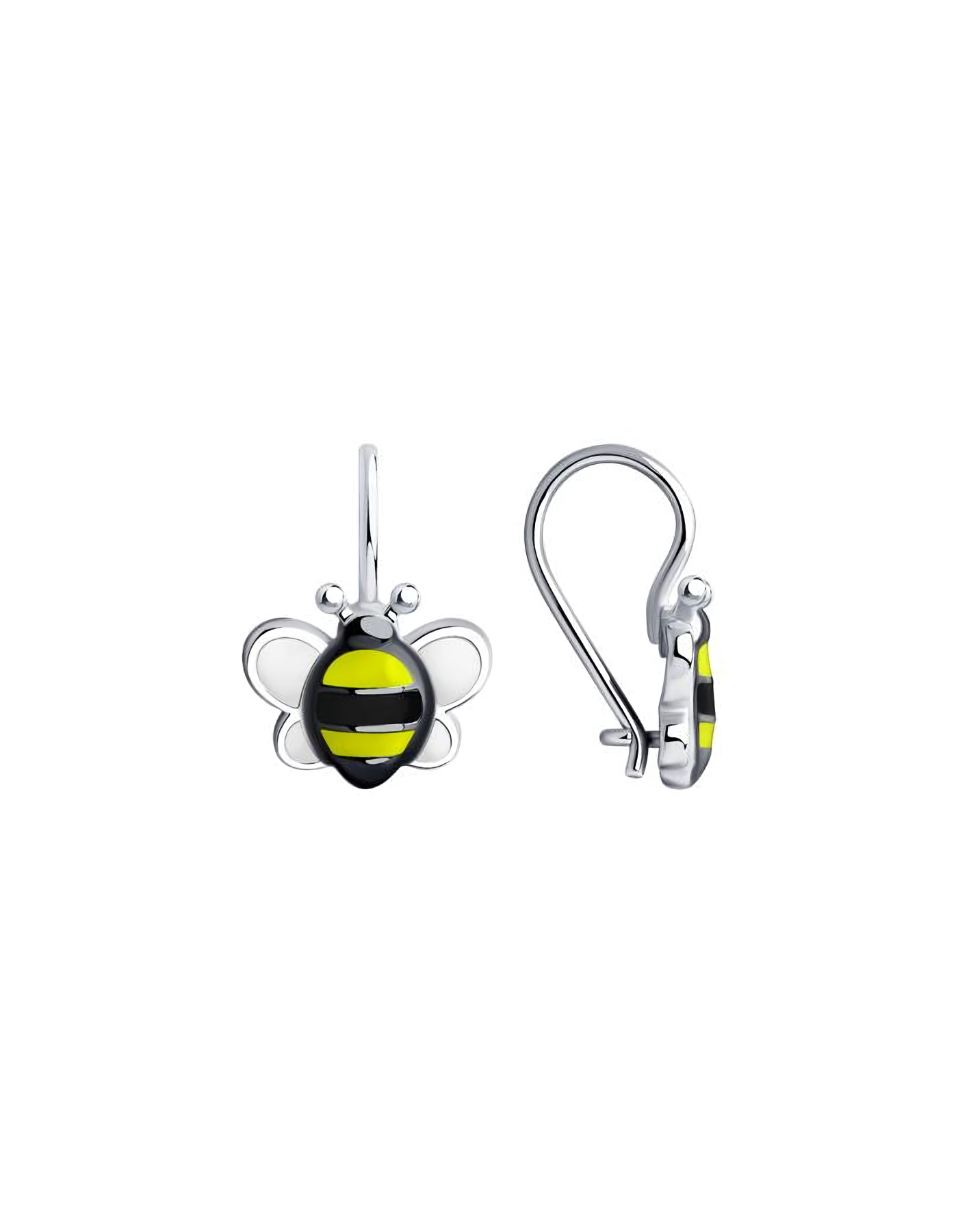 

Серьги из серебра TEO MAORI 894024044, эмаль, 894024044