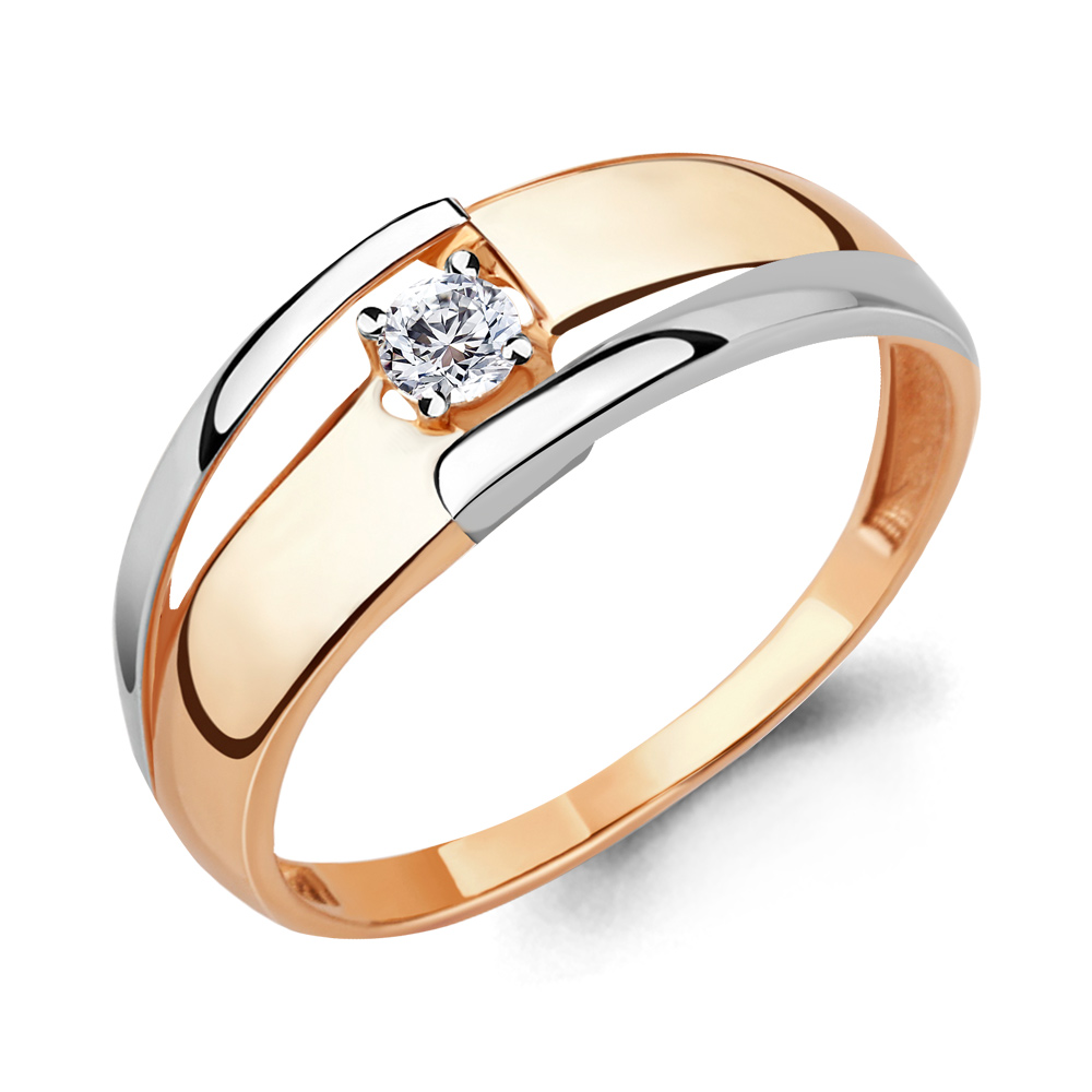 

Кольцо из серебра с фианитом Aquamarine Aquamarine 68278А_925_з р. 15,5, 68278А_925_з