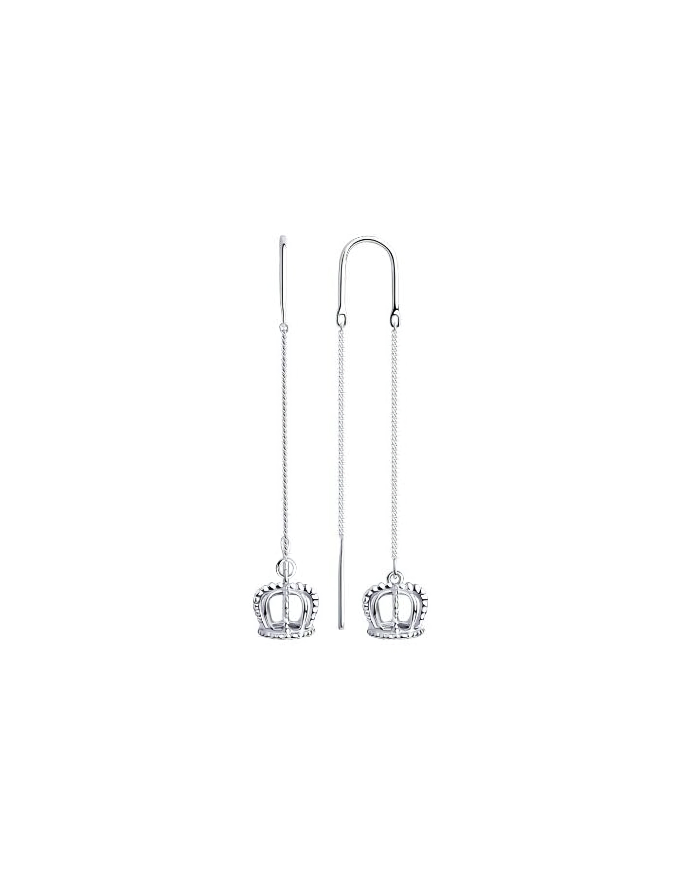 

Серьги продевки из серебра TEO MAORI 894023981, 894023981