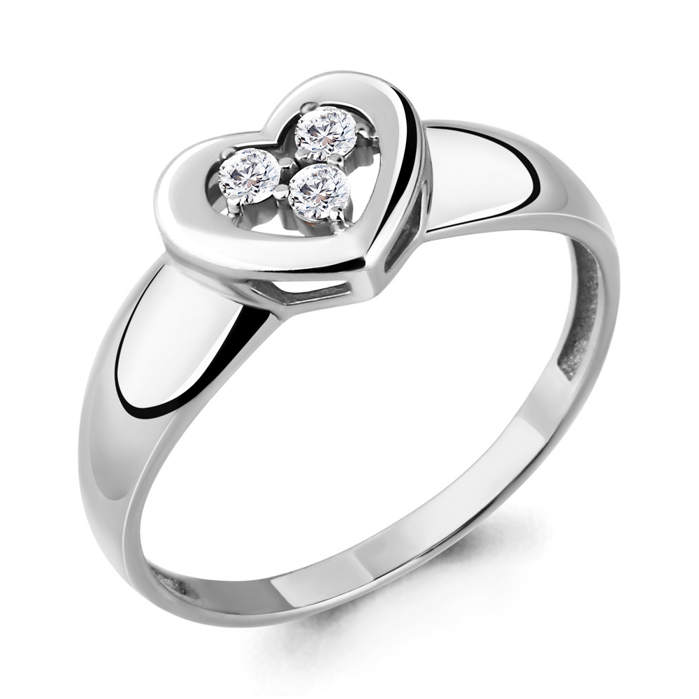 

Кольцо из серебра с фианитом Aquamarine Aquamarine 68269А_925_р р. 17,5, 68269А_925_р