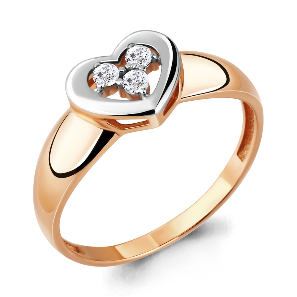 

Кольцо из серебра с фианитом Aquamarine Aquamarine 68269А_925_з р. 17,5, 68269А_925_з