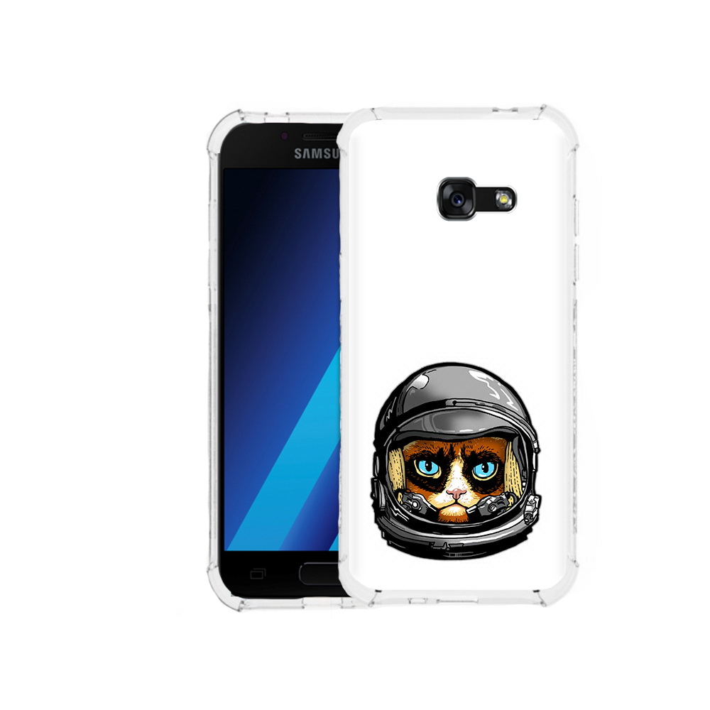 

Чехол MyPads Tocco для Samsung Galaxy A7 (2017) кот космонавт (PT87719.559.400), Tocco