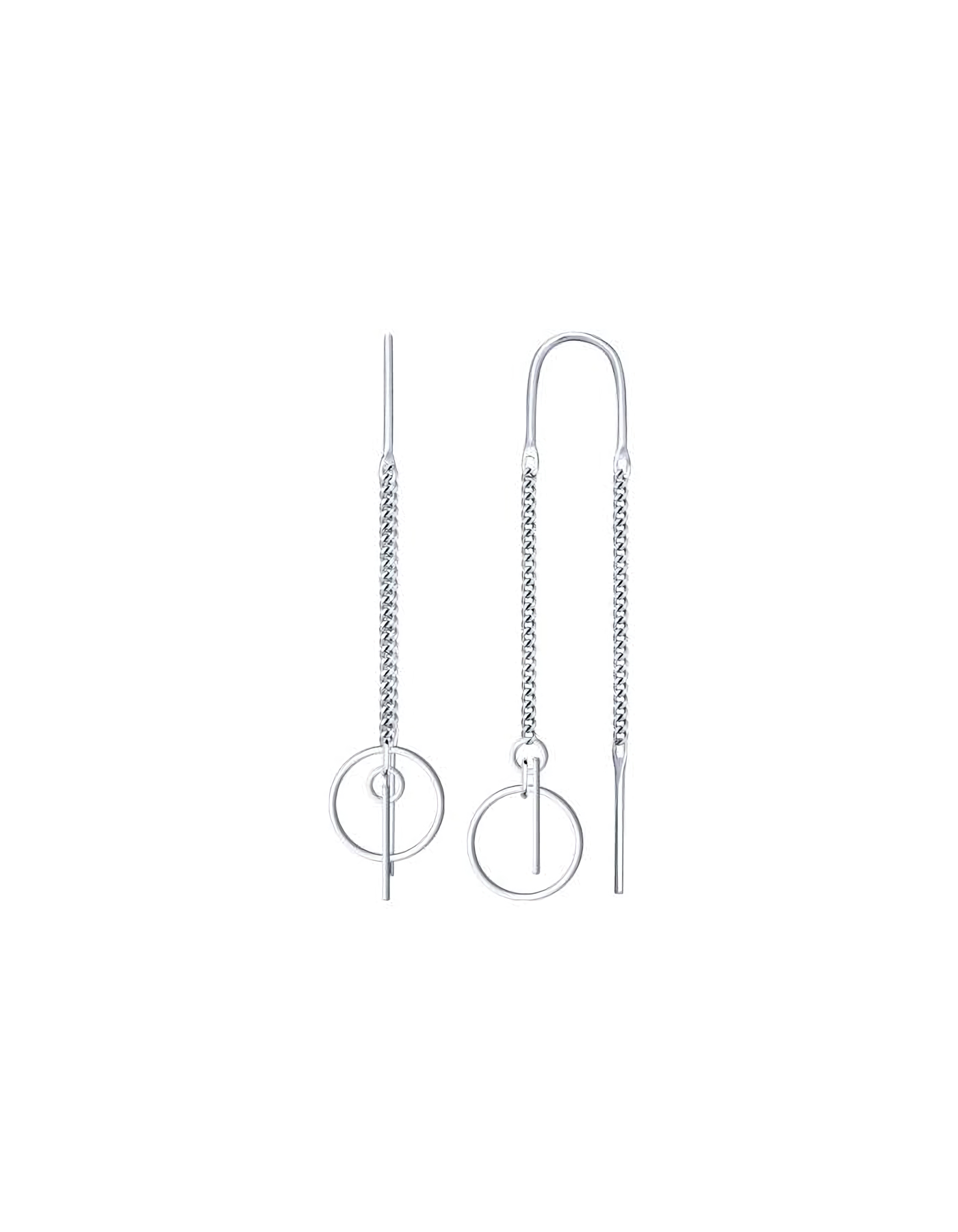 

Серьги продевки из серебра TEO MAORI 894022764, 894022764