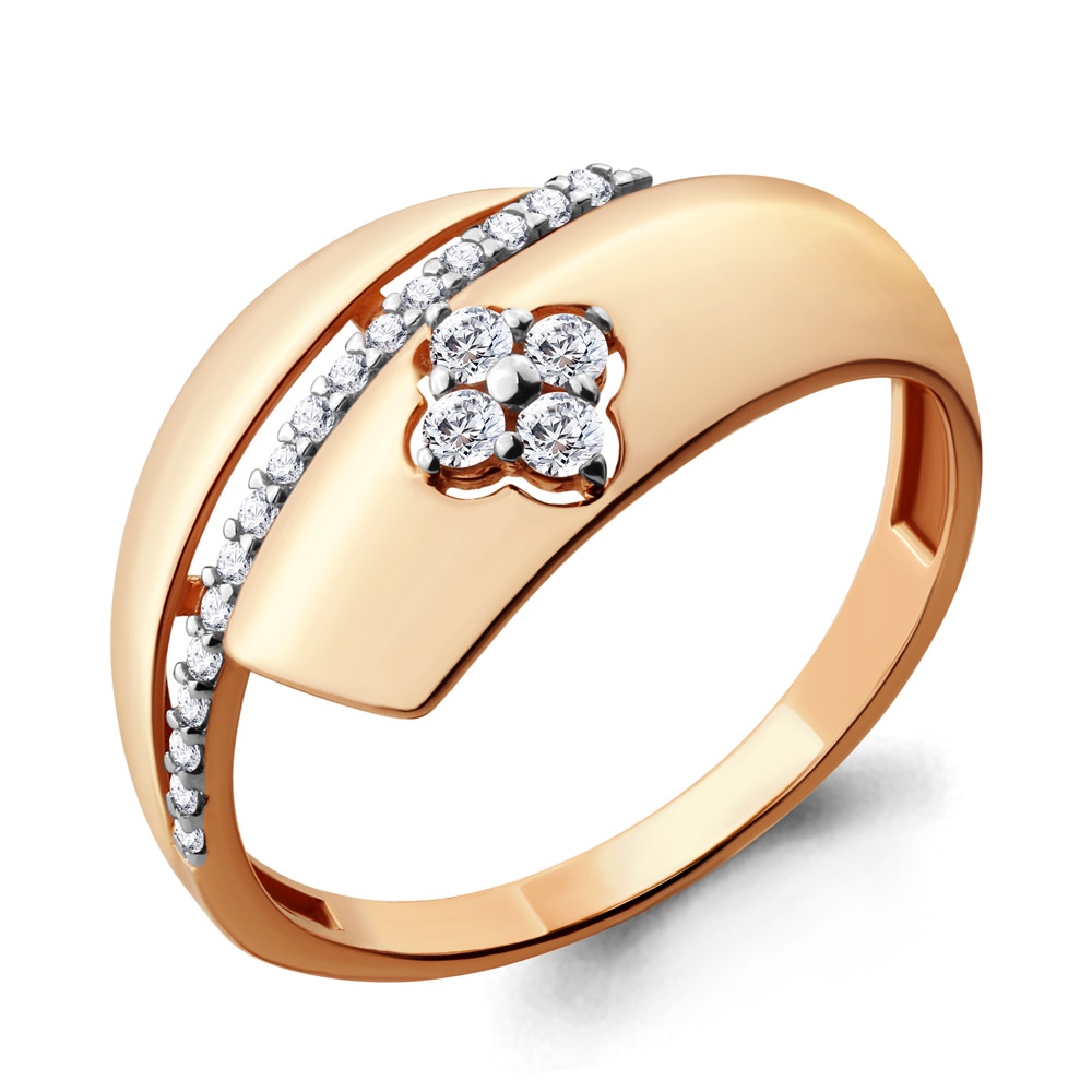 

Кольцо из серебра с фианитом Aquamarine Aquamarine 68268А_925_з р. 16,5, 68268А_925_з