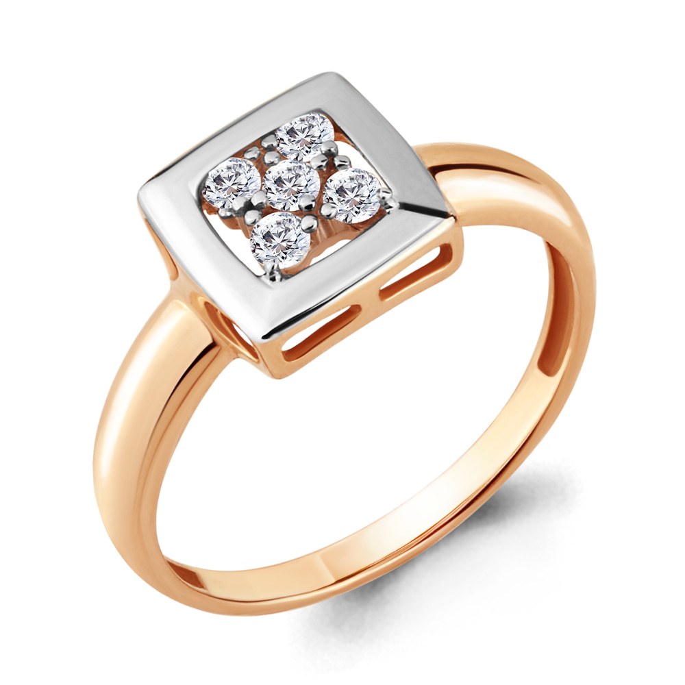

Кольцо из серебра с фианитом Aquamarine Aquamarine 68265А_925_з р. 19, 68265А_925_з