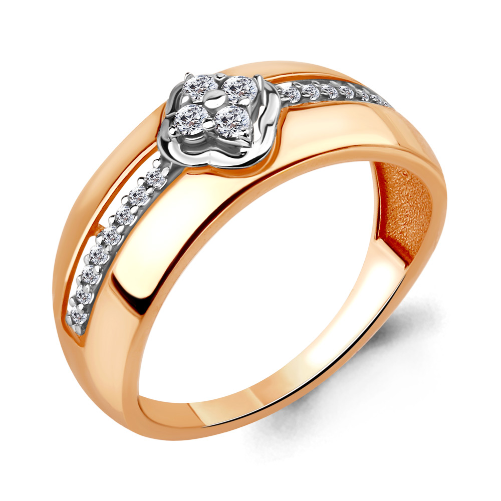 

Кольцо из серебра с фианитом Aquamarine Aquamarine 68264А_925_з р. 21, 68264А_925_з