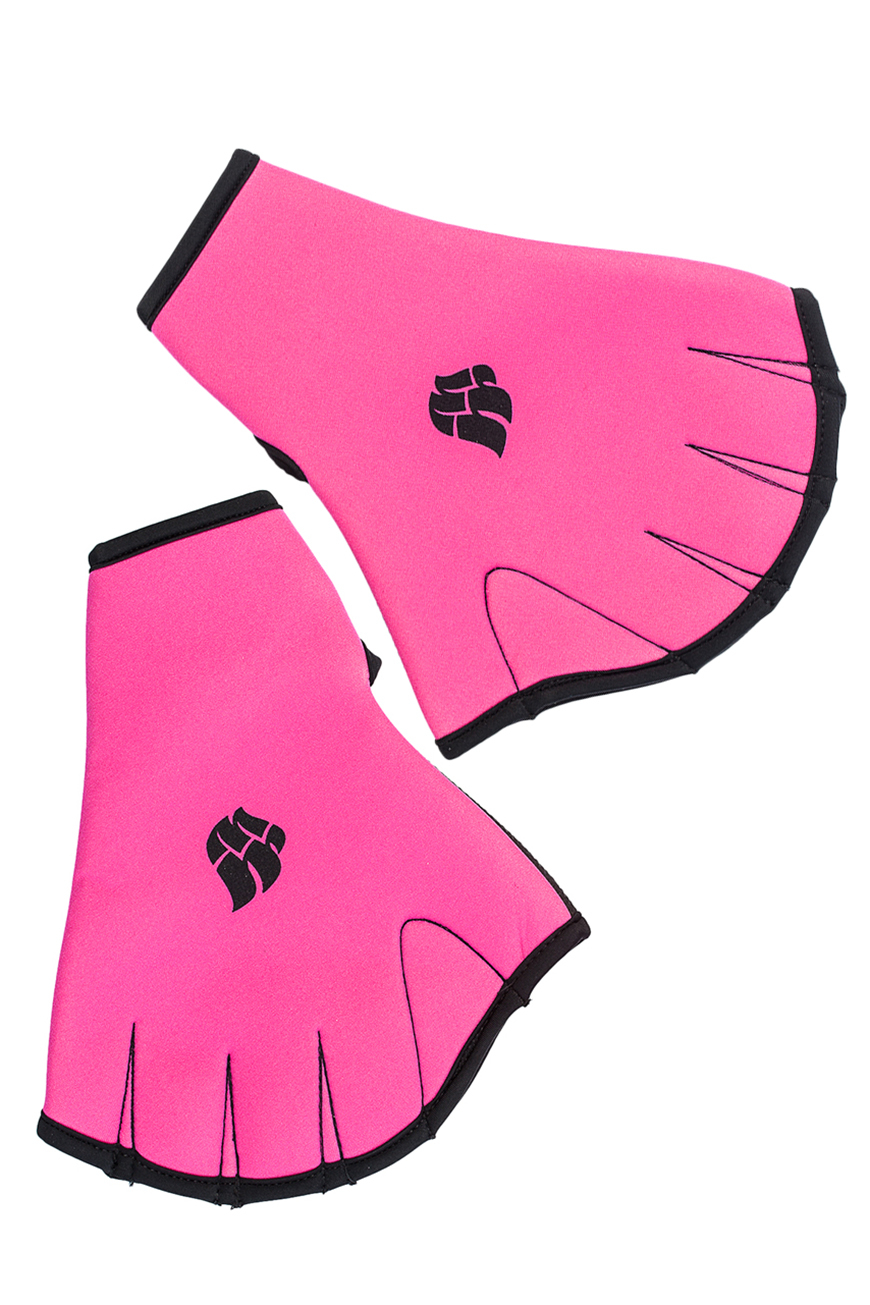 фото Гидроперчатки mad wave aquafitness gloves, pink, s int