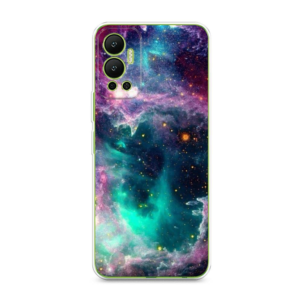 

Чехол для Infinix Hot 12 "Звездные облака", Розовый;бежевый, 3101350-2
