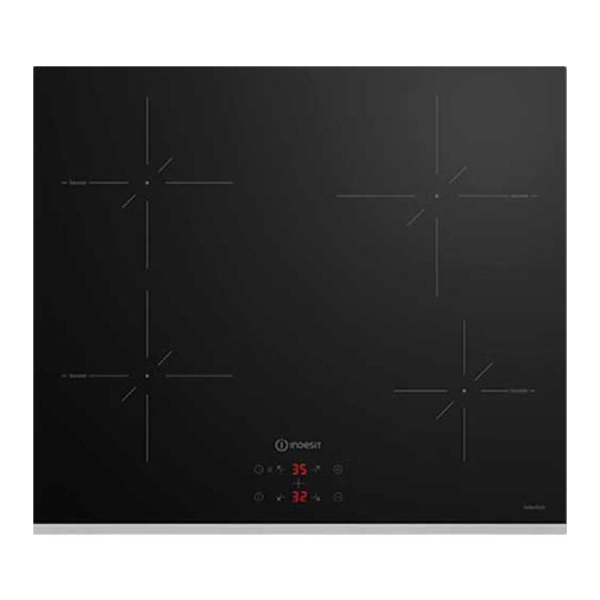 

Встраиваемая варочная панель индукционная Indesit IS 41Q60 FX черный, IS 41Q60 FX