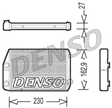 Радиатор Печки Denso DRR09034