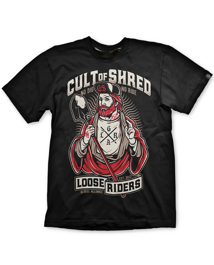 

Футболка мужская Loose Riders Lord черная M, Lord
