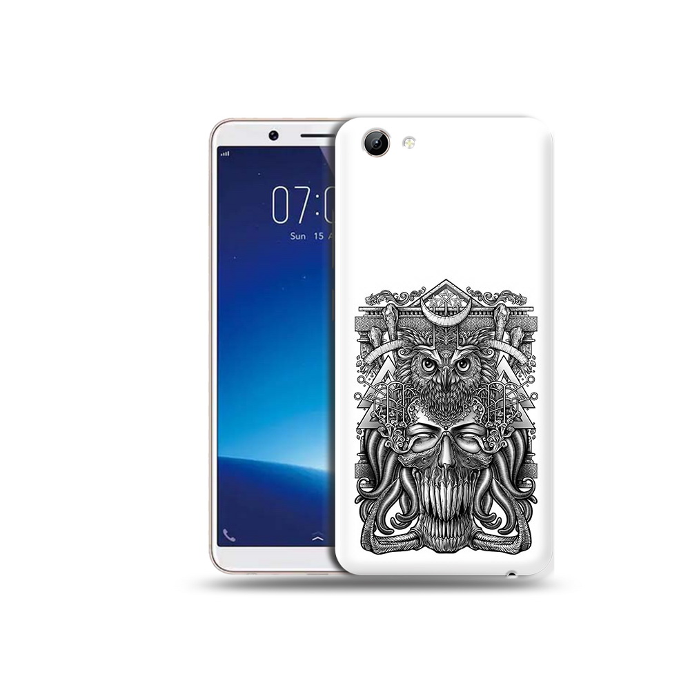 

Чехол MyPads Tocco для Vivo Y71 зубастая сова (PT111858.440.369), Прозрачный, Tocco
