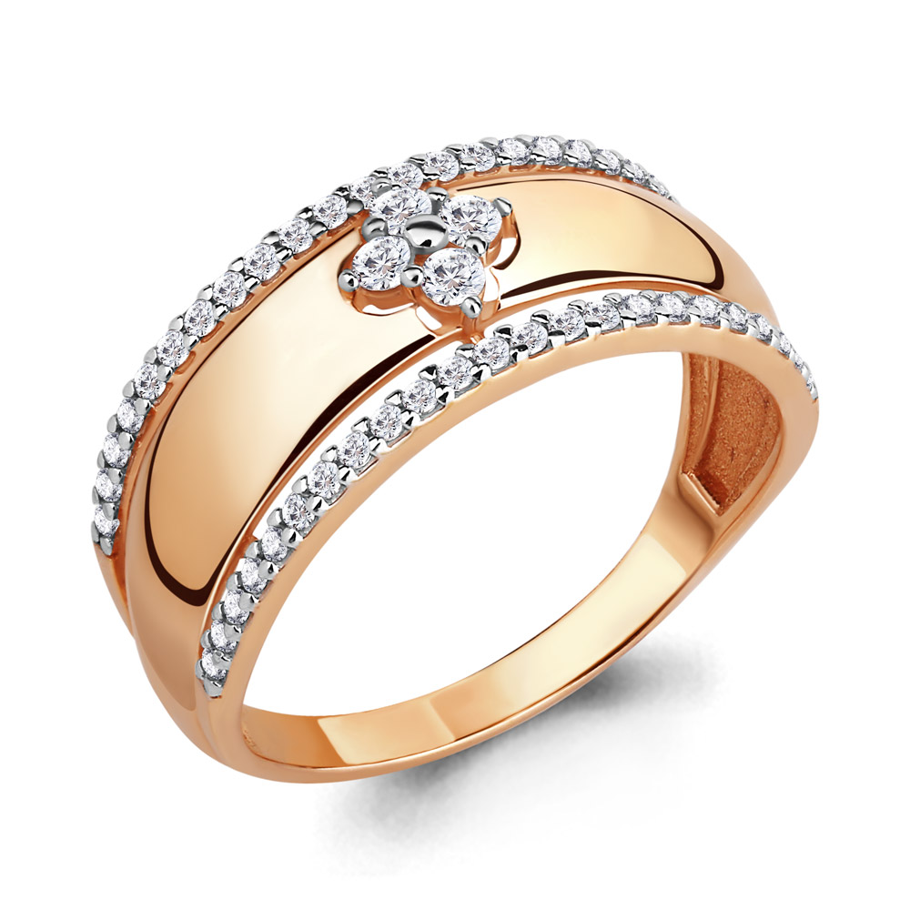 

Кольцо из серебра с фианитом Aquamarine Aquamarine 68263А_925_з р. 18, 68263А_925_з
