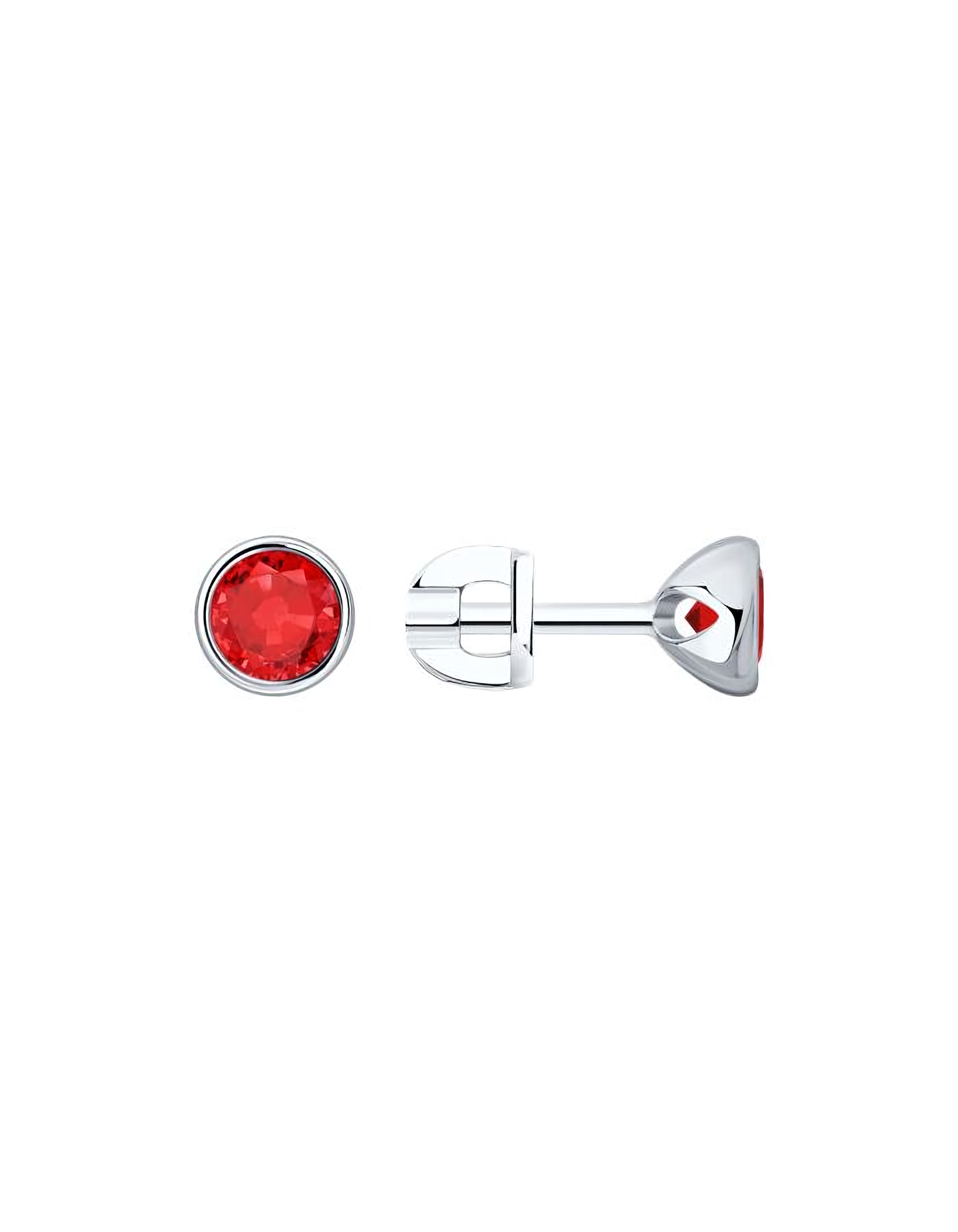 

Серьги пусеты из серебра TEO MAORI 894021965, фианит, 894021965