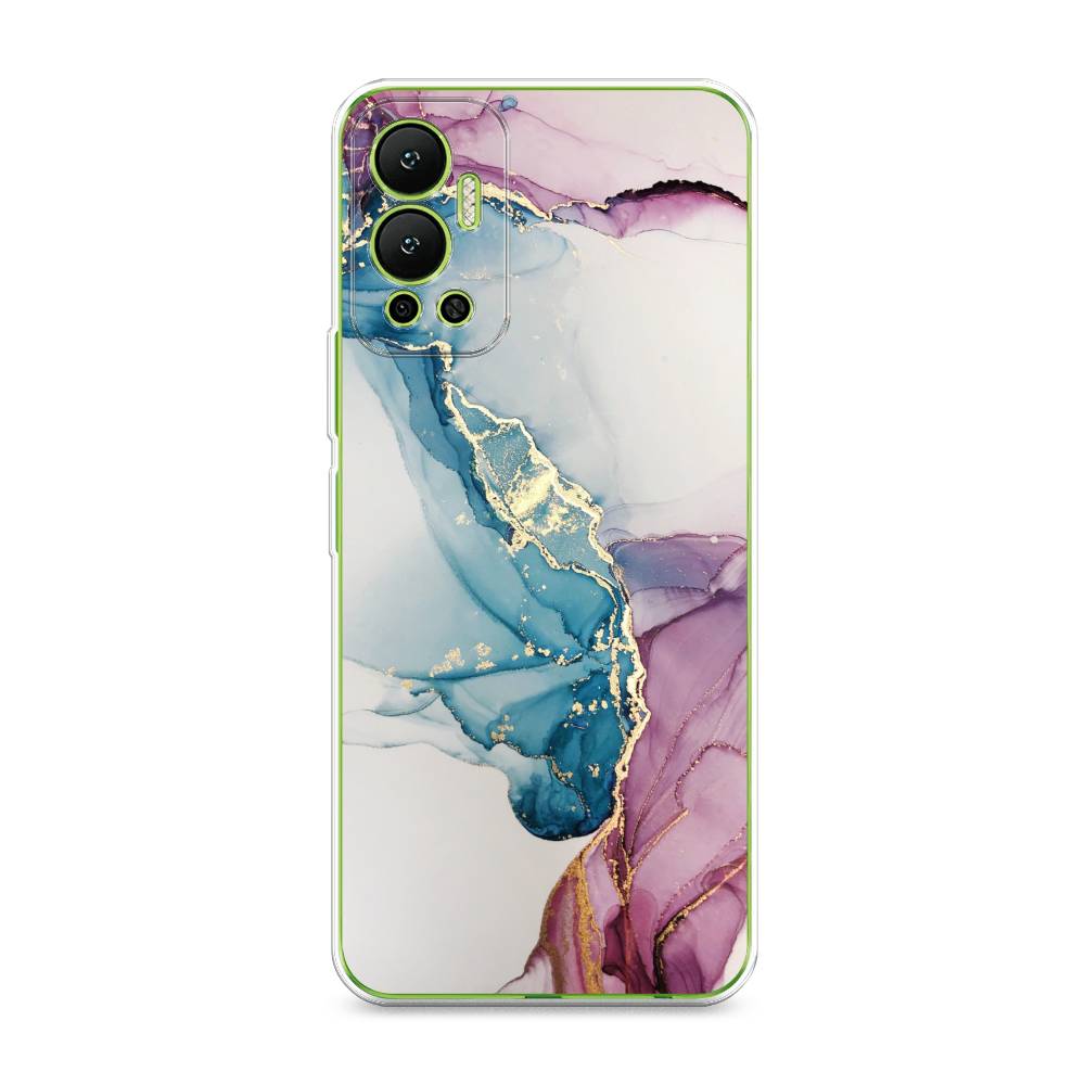 

Чехол для Infinix Hot 12 "Розовые разводы рисунок", 3101350-3