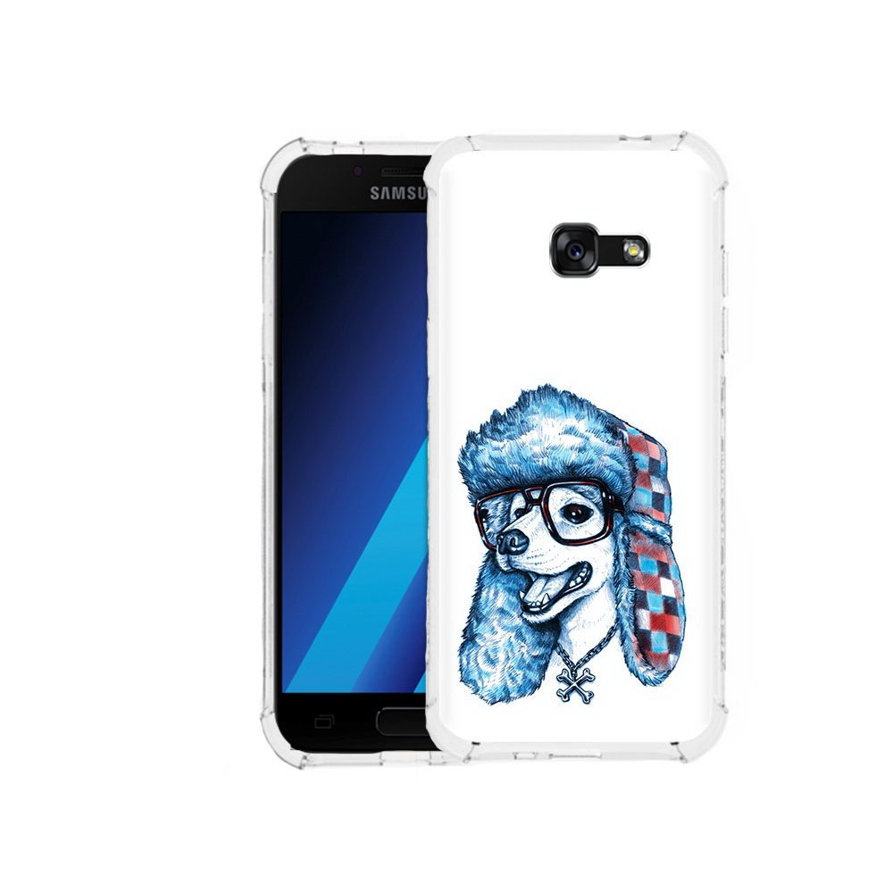 

Чехол MyPads Tocco для Samsung Galaxy A7 (2017) зимний пес (PT87719.559.362), Tocco