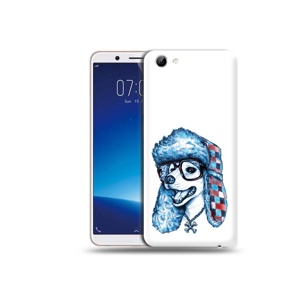 

Чехол MyPads Tocco для Vivo Y71 зимний пес (PT111858.440.362), Прозрачный, Tocco