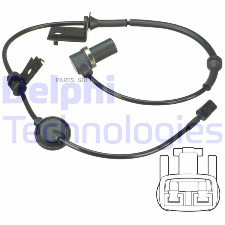 

Датчик Абс Delphi Ss20508 Hyundai Santa Fe 00- Delphi арт. SS20508