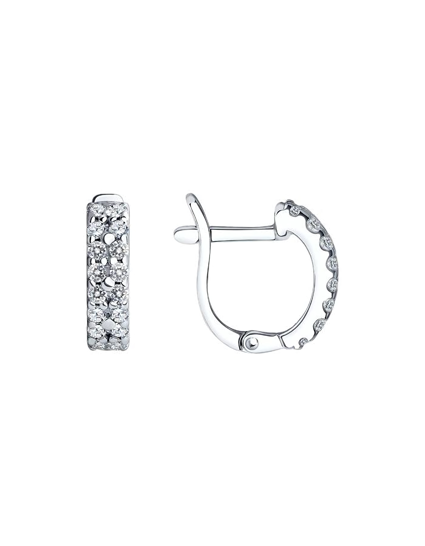 

Серьги из серебра TEO MAORI 894021914, фианит, 894021914