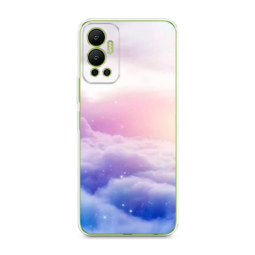 

Чехол для Infinix Hot 12 "Небеса", Голубой;белый;розовый, 3101350-2