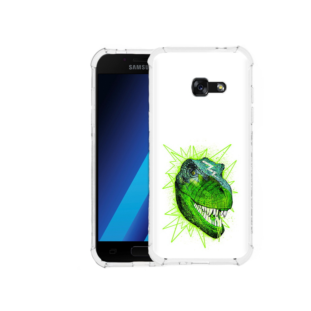 

Чехол MyPads Tocco для Samsung Galaxy A7 (2017) зеленый динозавр (PT87719.559.358), Tocco