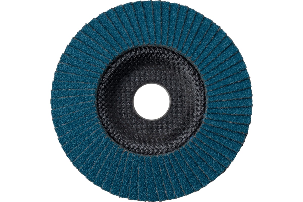 Круг лепестковый торцевой, угловой, цирконат 65% 125х22.2 мм, P-36 ABRAFORM AF-FLAP-CN-125