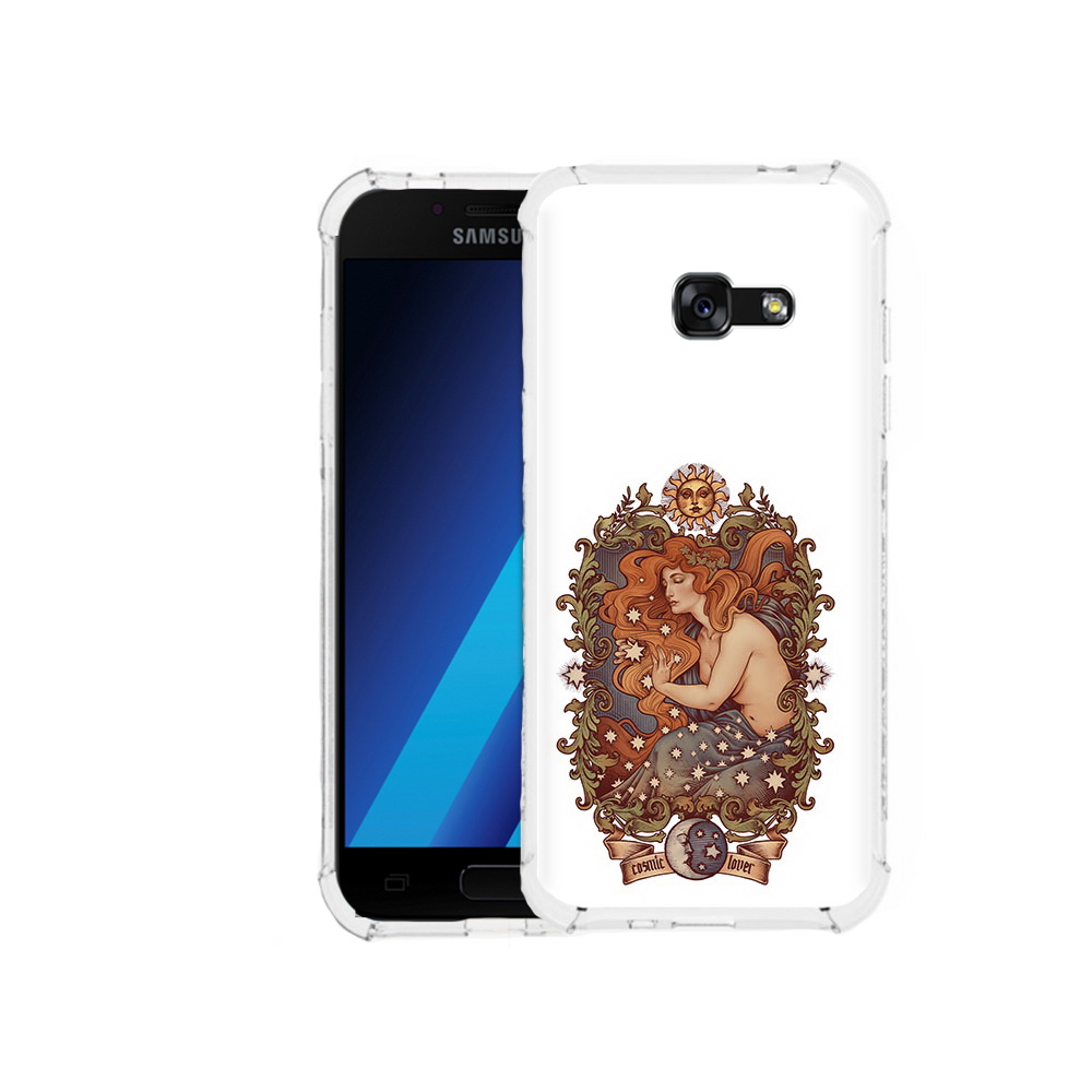 

Чехол MyPads Tocco для Samsung Galaxy A7 (2017) звездная девушка абстракция, Tocco