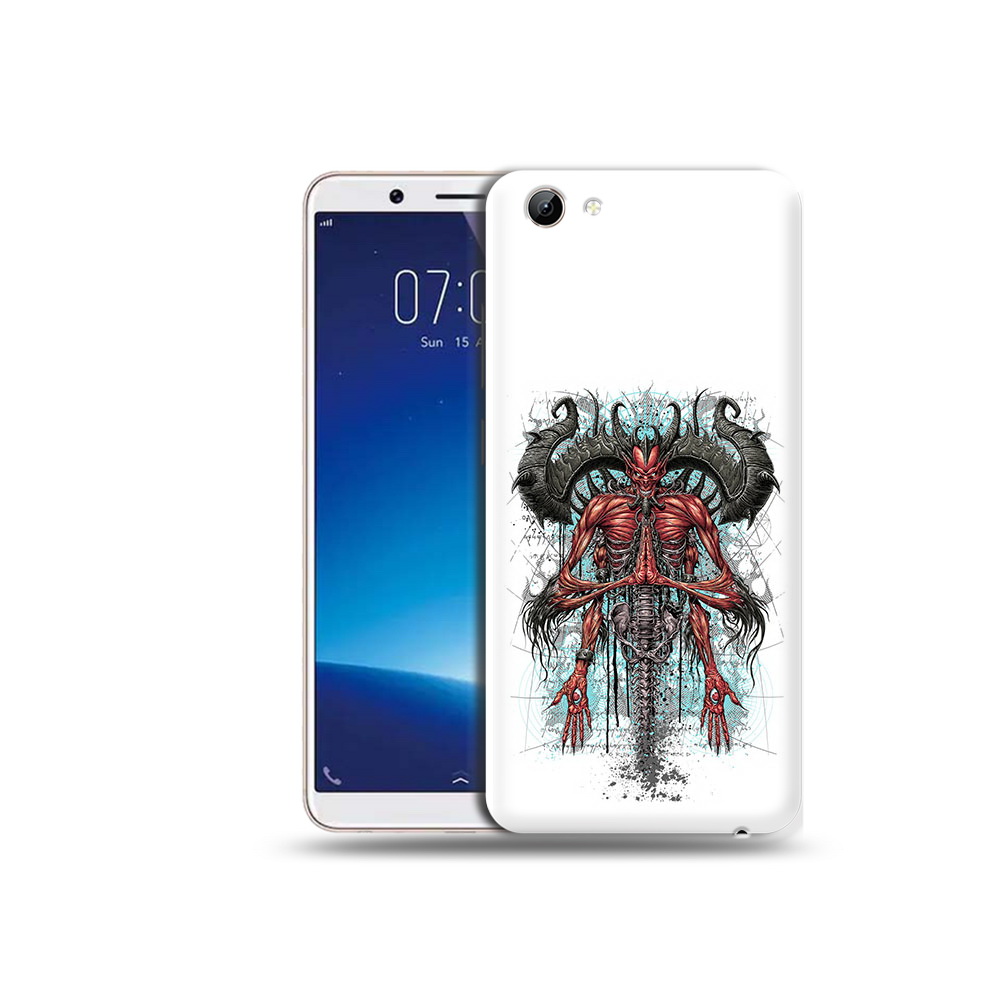 

Чехол MyPads Tocco для Vivo Y71 дьявол (PT111858.440.340), Прозрачный, Tocco