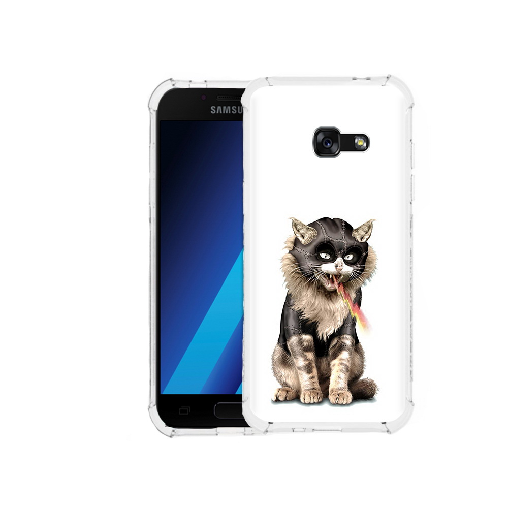 

Чехол MyPads Tocco для Samsung Galaxy A7 (2017) дьяволский кот (PT87719.559.341), Tocco