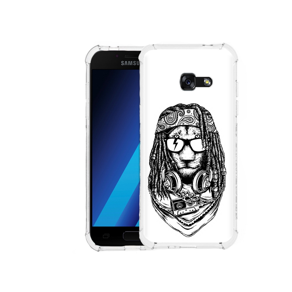 

Чехол MyPads Tocco для Samsung Galaxy A7 (2017) дреды льва (PT87719.559.338), Tocco