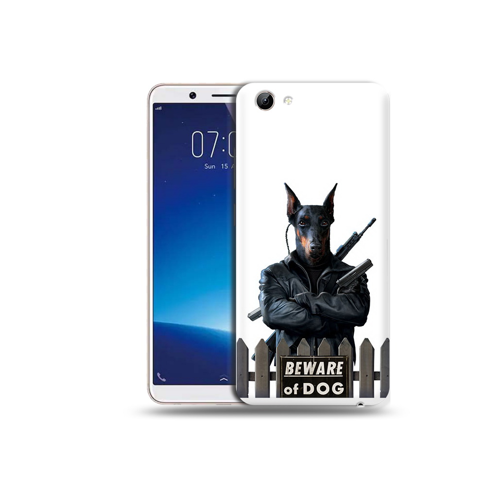 

Чехол MyPads Tocco для Vivo Y71 доберман (PT111858.440.332), Прозрачный, Tocco