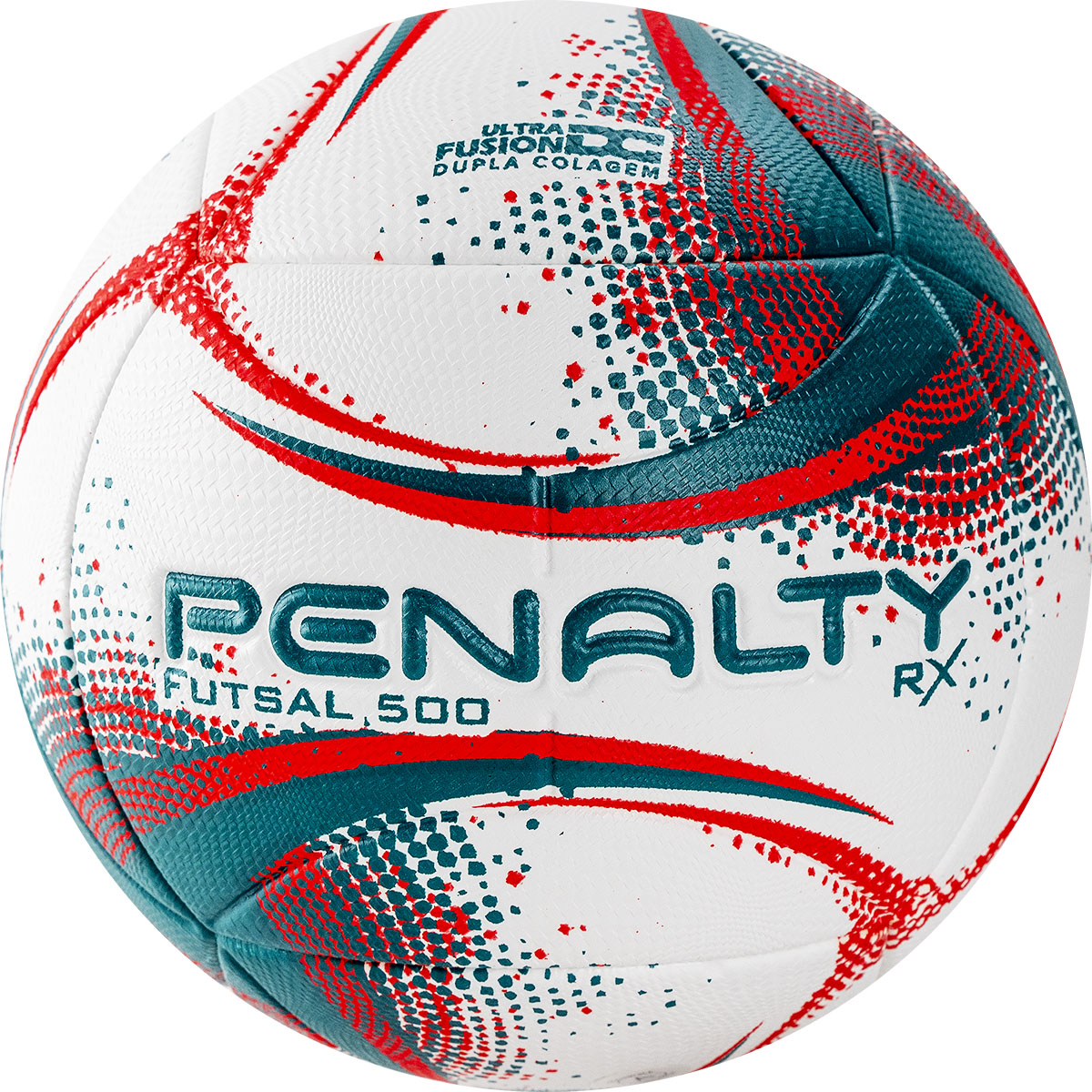 

Футзальный мяч Penalty Bola Futsal Rx 500 XXI №4 white/red, Bola Futsal Rx 500 XXI