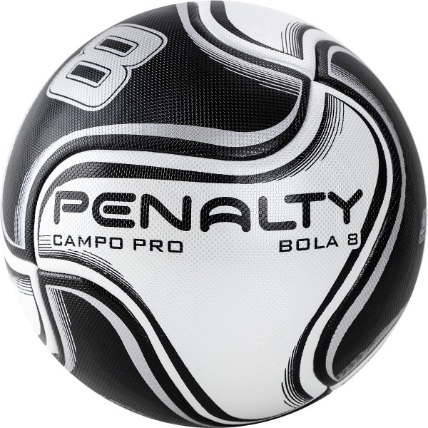 фото Футбольный мяч penalty bola campo 8 pro xxi №5 черный/белый