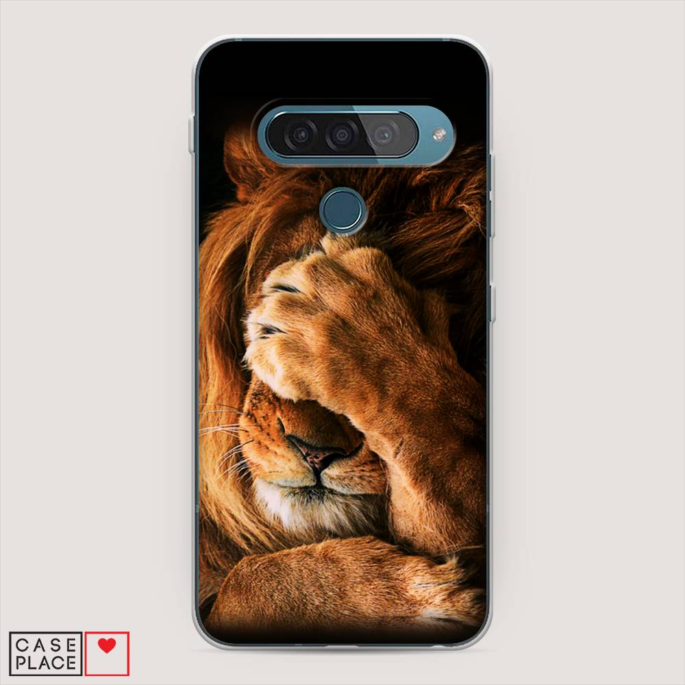 

Чехол Awog "Львиный стыд" для LG G8s ThinQ, 84050-1