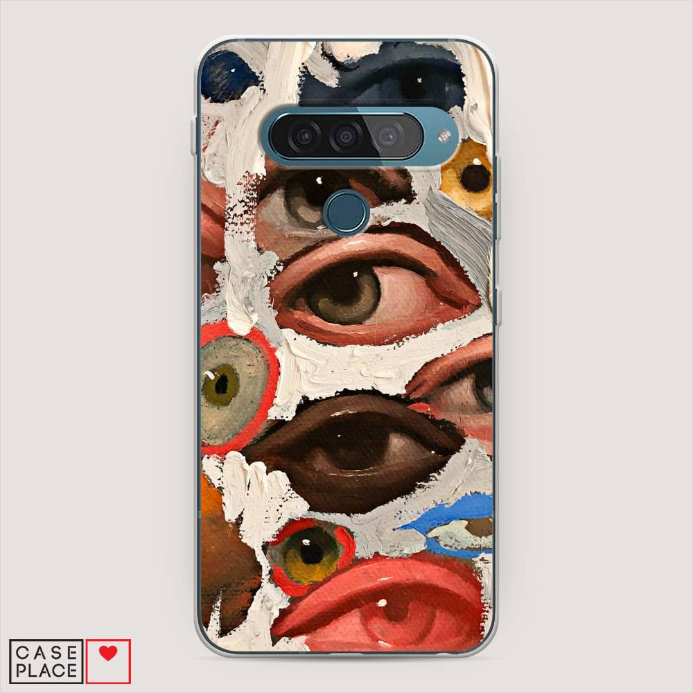 

Чехол Awog "Глаза масляная живопись" для LG G8s ThinQ, 84050-7